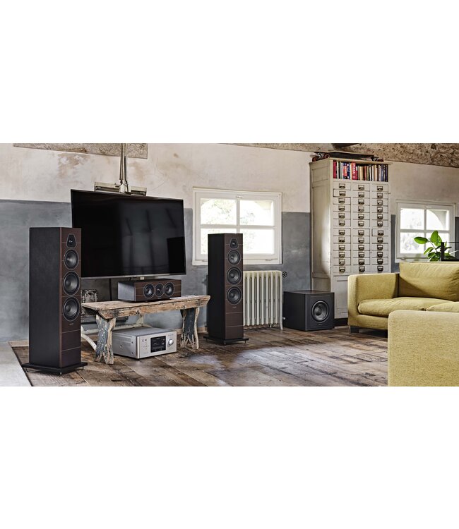 Sonus faber Lumina V – 3-weg vloerstaande luidspreker met Hybrid IFF-Para-cross Topology™ crossover en sandwichmembraan, paradepaardje van de Sonus faber Lumina collectie (set van 2)