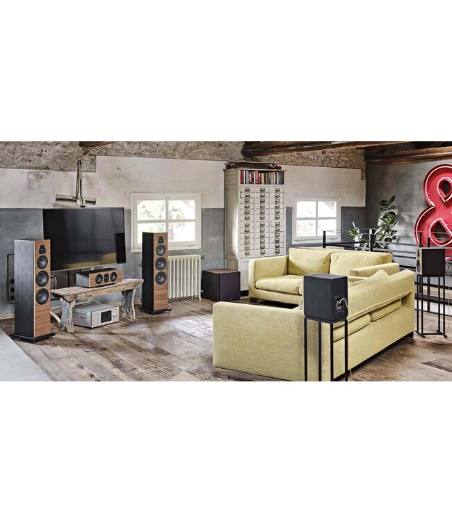 Sonus faber Lumina V – 3-weg vloerstaande luidspreker met Hybrid IFF-Para-cross Topology™ crossover en sandwichmembraan, paradepaardje van de Sonus faber Lumina collectie (set van 2)