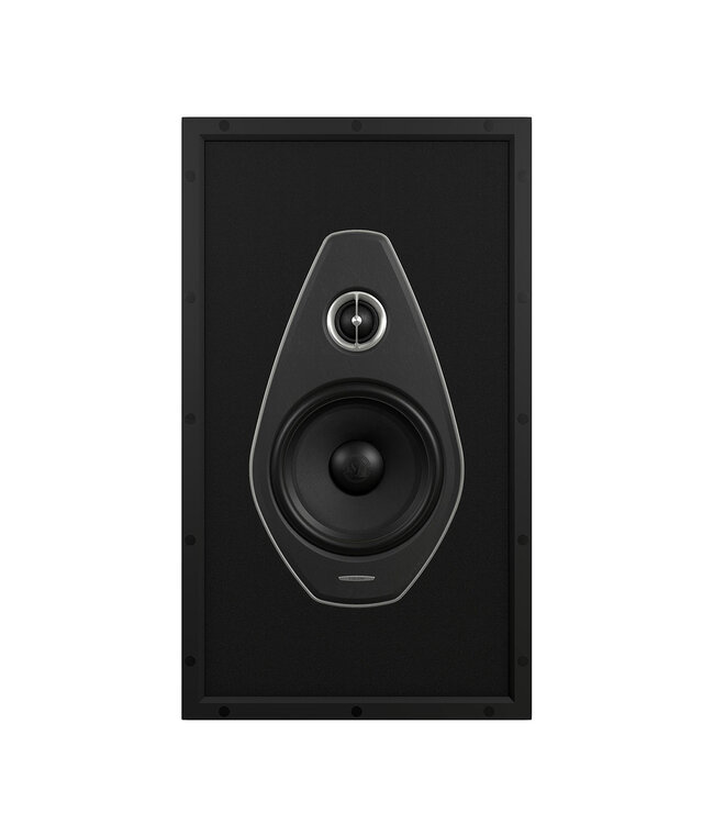 Sonus faber Palladio PW-662 – 2-weg wand inbouwluidspreker met verzegelde houten kast, DAD™ tweeter, 165 mm woofer, leren baffle en Paracross Topology™ crossover uit de Palladio Level 6-serie