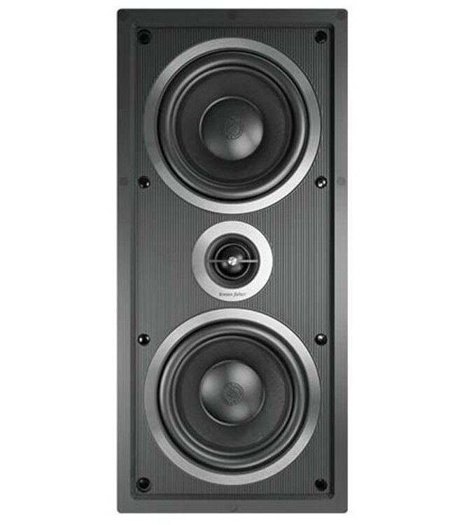 Sonus faber Palladio PL-563 – 2-weg wand inbouwluidspreker (L/C/R), dubbele 165 mm woofers, DAD™ tweeter en Paracross Topology™ crossover. Palladio Level 5-serie van Sonus faber