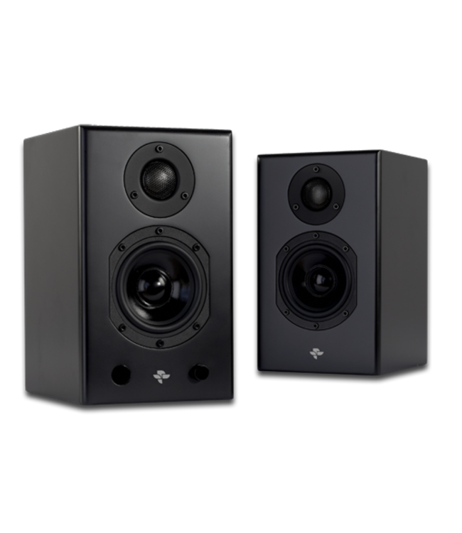 Totem Acoustic Kin Mini Play (Set van 2) - Draadloze Bluetooth Boekenplank Luidsprekers