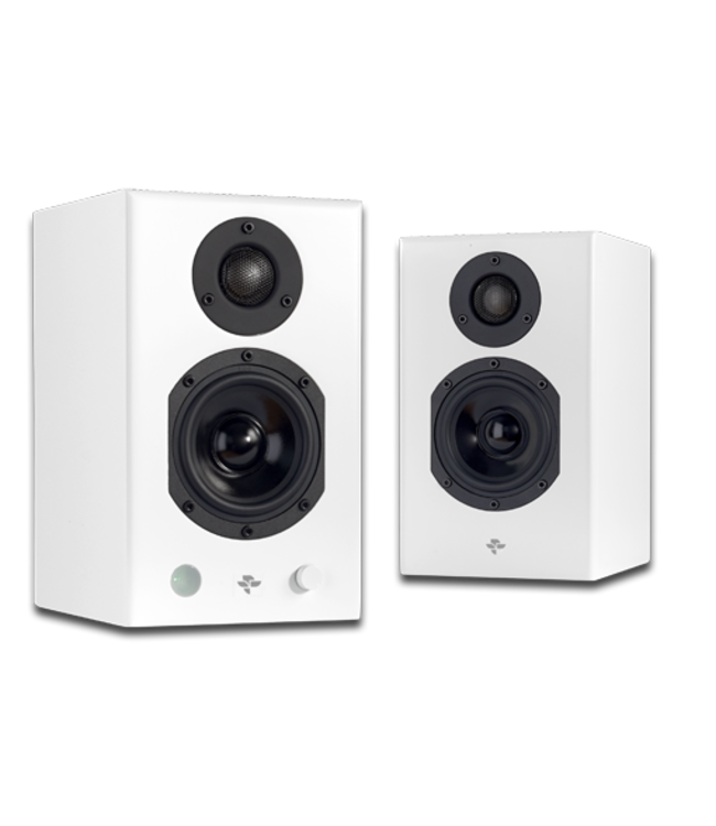 Totem Acoustic Kin Mini Play (Set van 2) - Draadloze Bluetooth Boekenplank Luidsprekers