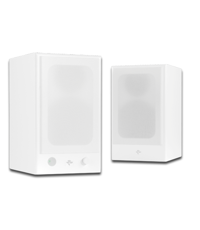 Totem Acoustic Kin Mini Play (Set van 2) - Draadloze Bluetooth Boekenplank Luidsprekers