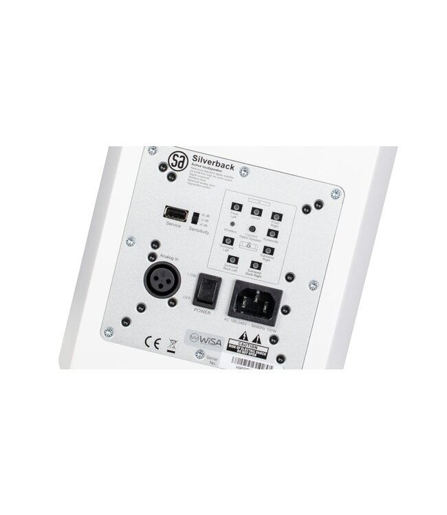 System Audio Legend 10.2 Silverback - Draadloze Center Luidspreker