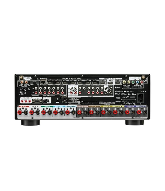 Denon AVC-X4800H: 9.4-kanaals AV-receiver met 125W per kanaal, Made in Japan