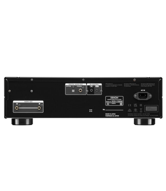 Denon DCD-1700NE: SACD/CD-speler met Advanced AL32 Processing Plus en Pure Direct Mode