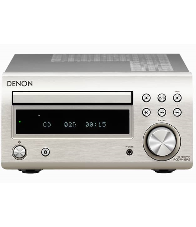 Denon RCD-M41DAB: CD-receiver met 30W per kanaal, DAB+, FM en Bluetooth