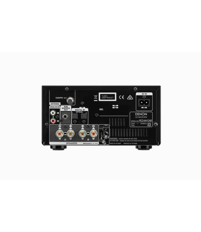 Denon RCD-M41DAB: CD-receiver met 30W per kanaal, DAB+, FM en Bluetooth