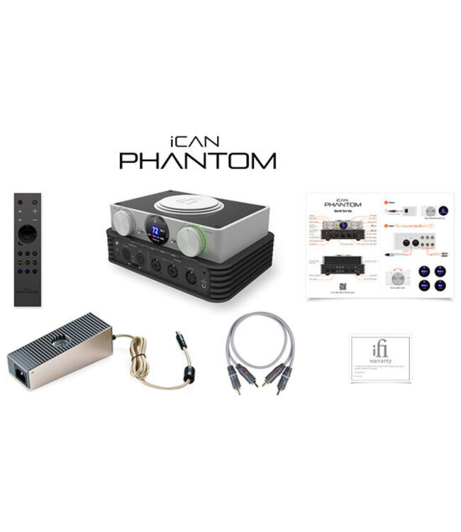 iFi Audio iCAN Phantom - Hoofdtelefoonversterker