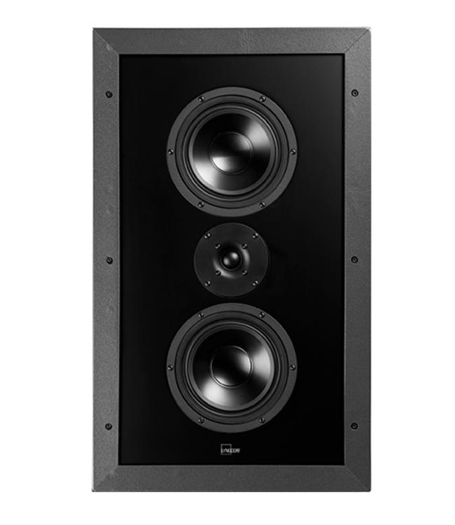 Lyngdorf D-60 2x 7 inch (100mm) - Wand Inbouw Luidspreker