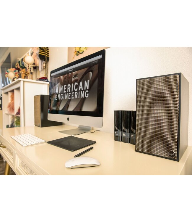 Klipsch The Fives (Set van 2) - Draadloze Boekenplank Luidsprekers