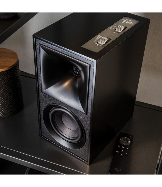 Klipsch The Fives (Set van 2) - Draadloze Boekenplank Luidsprekers