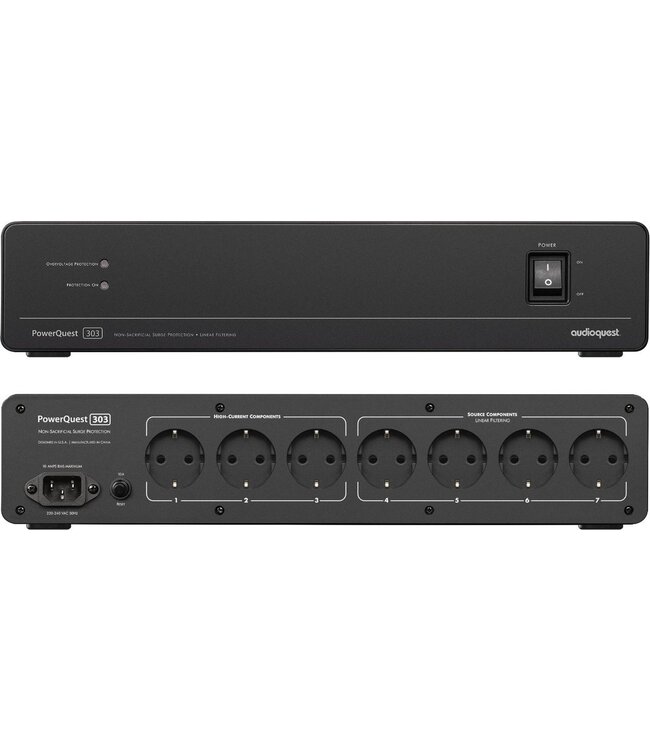 Audioquest PowerQuest 303 - Stekkerdoos en Netfilter