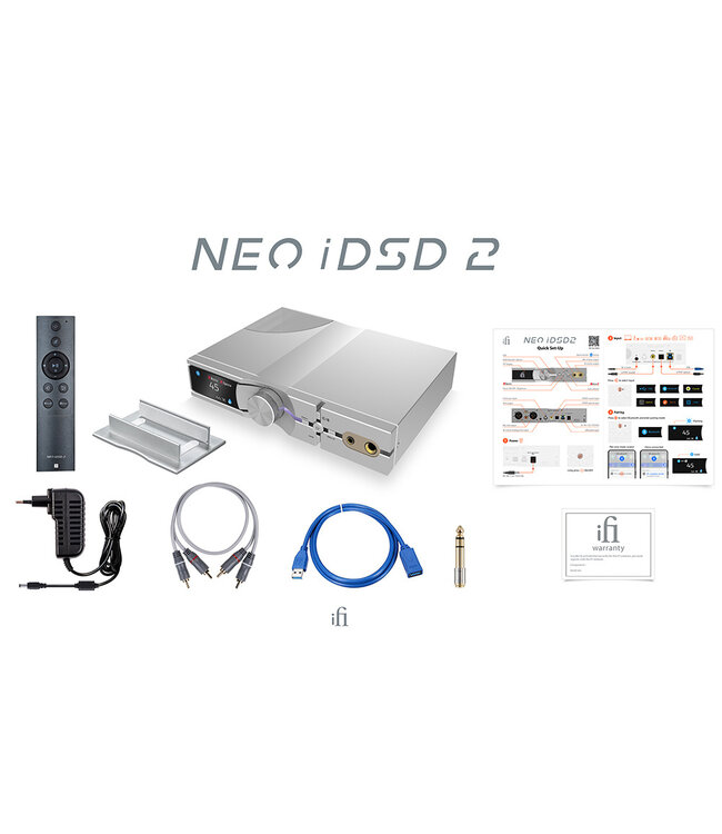 iFi Audio Neo iDSD 2 - Hoofdtelefoonversterker