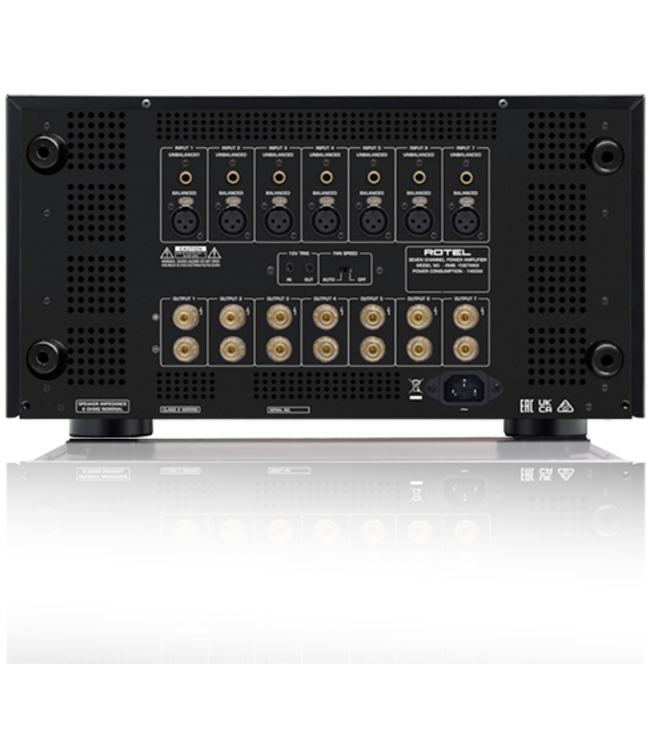 Rotel RMB-1587 MKII - Meerkanaals Eindversterker