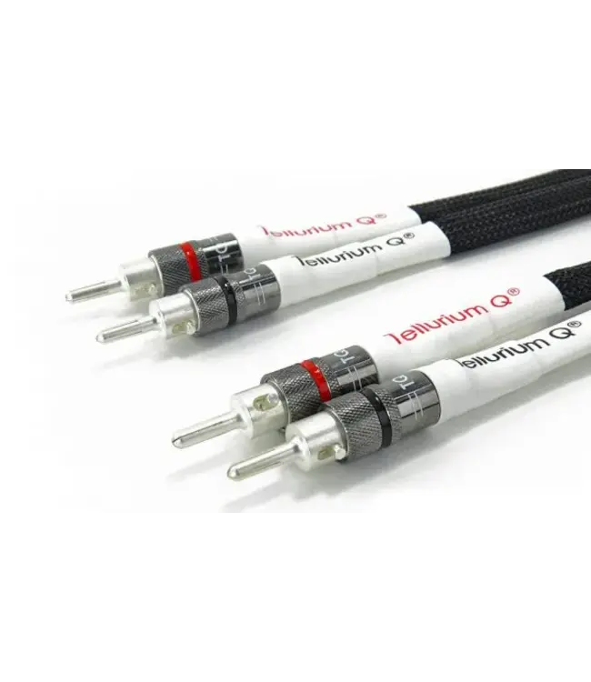 Tellurium Q Silver Diamond - Bi-wire Jumpers