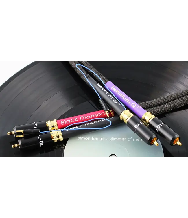 Tellurium Q Black Diamond Turntable RCA - Phono Kabel