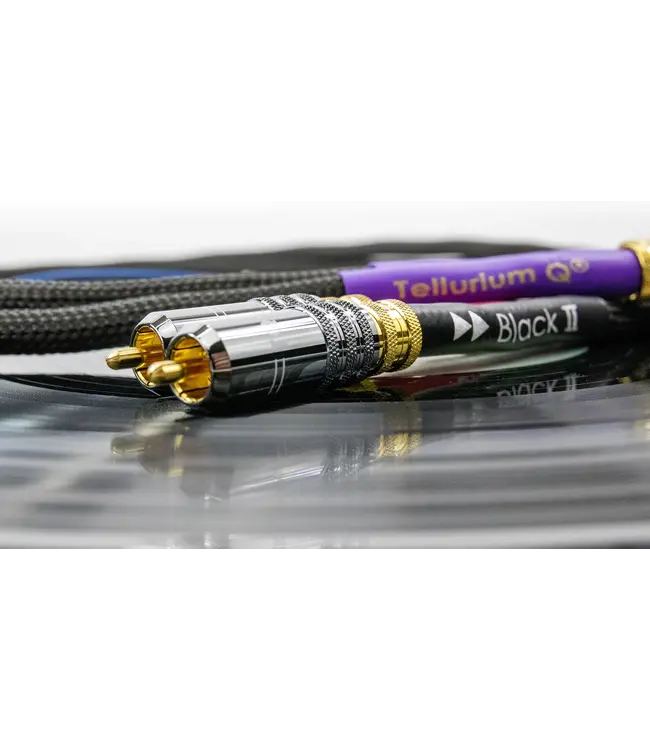 Tellurium Q Black II Turntable RCA - Phono Kabel