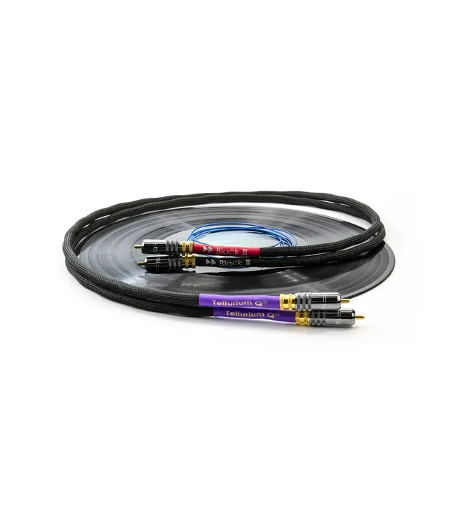 Tellurium Q Black II Turntable RCA - Phono Kabel