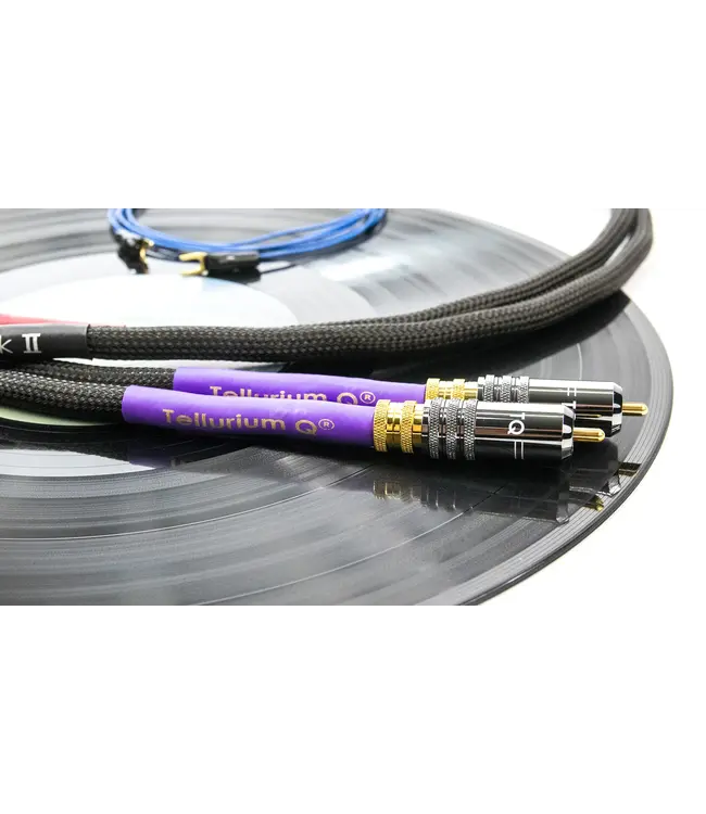 Tellurium Q Black II Turntable RCA - Phono Kabel