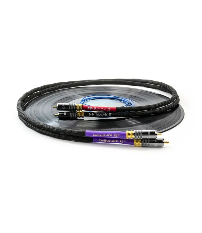 Tellurium Q Black II Turntable RCA - Phono Kabel