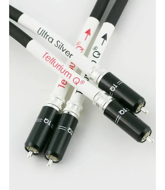 Tellurium Q Ultra Silver 2x RCA - 2x RCA - Analoge Interlink