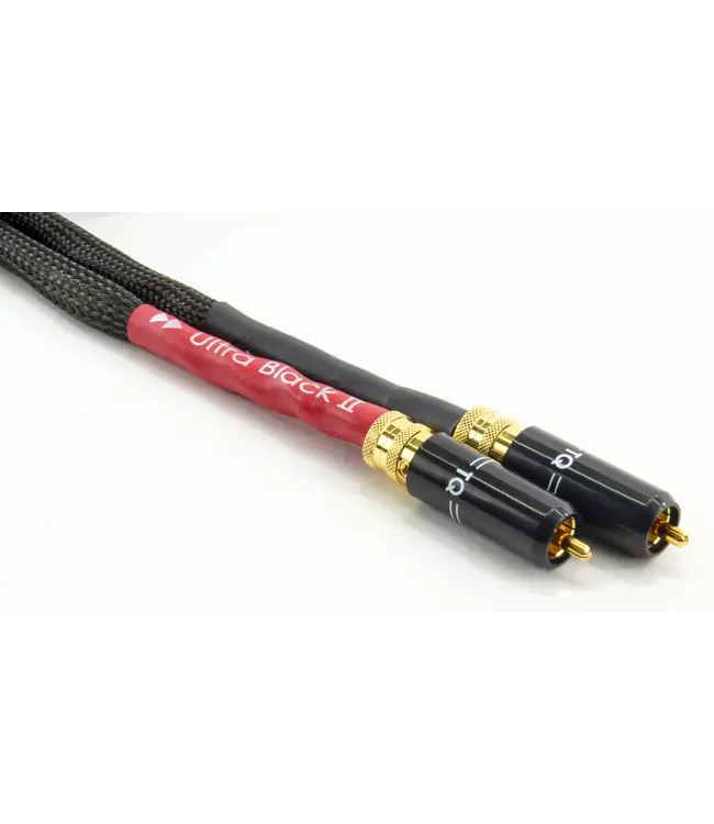 Tellurium Q Ultra Black II 2x RCA - 2x RCA - Analoge Interlink