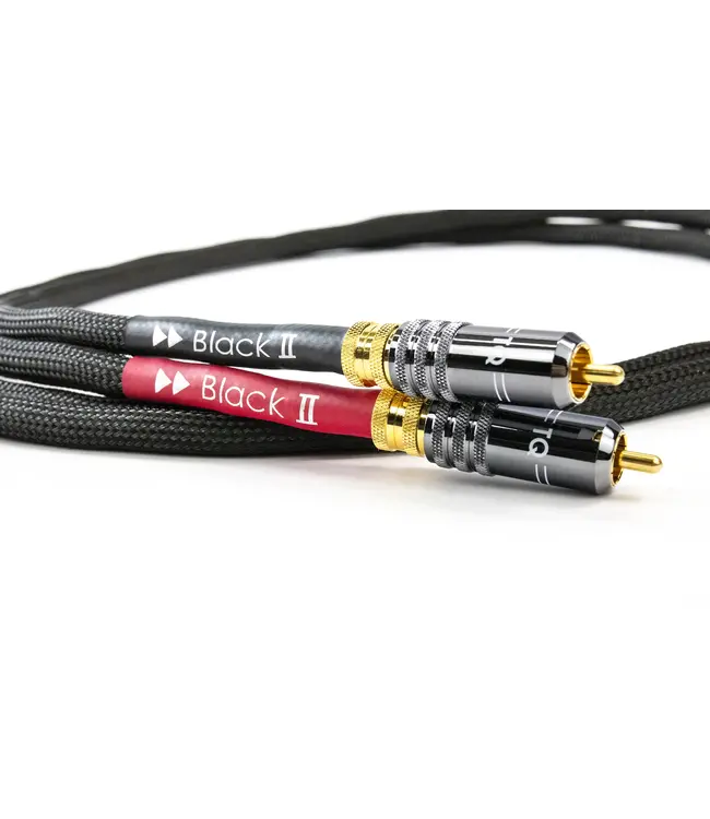Tellurium Q Black II 2x RCA - 2x RCA - Analoge Interlink
