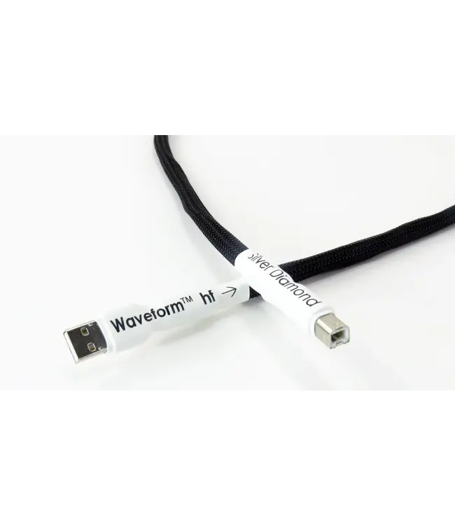 Tellurium Q Silver Diamond USB (waveform hf) - USB Kabel