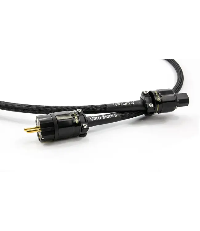 Tellurium Q Ultra Black II Power Cable - Stroomkabel