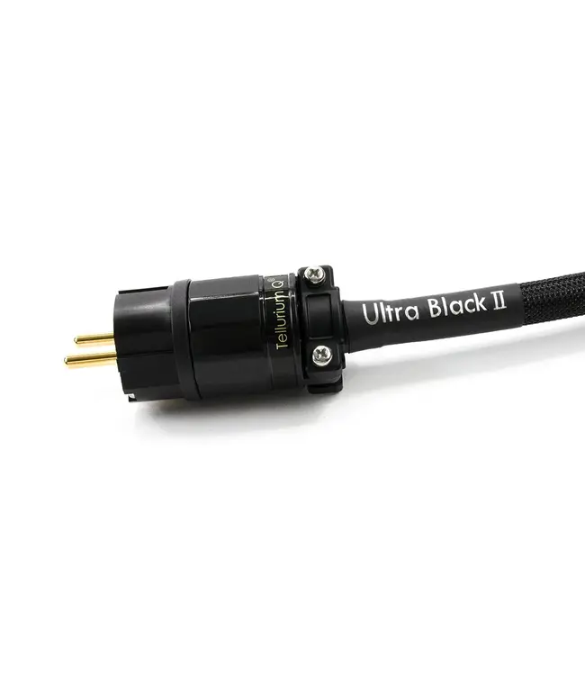 Tellurium Q Ultra Black II Power Cable - Stroomkabel