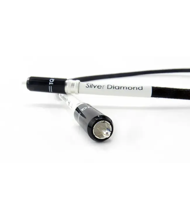 Tellurium Q Silver Diamond Waveform hf Digital RCA - Digitale Coax Kabel