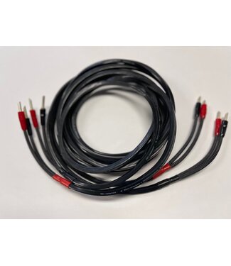 Audioquest Luidsprekerkabel Q2 2 x 3 meter zwart Demomodel