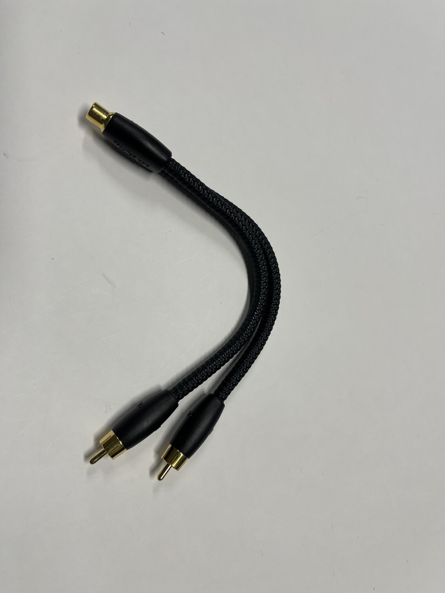 Audioquest FLX-X RCA Splitter 1x female -> 2x male afbeelding