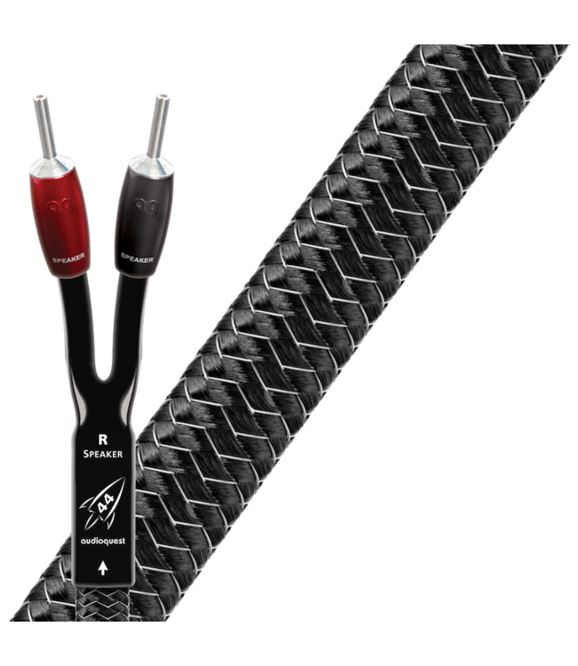 Audioquest Rocket 44 2x 1,5 meter Banaan-Banaan - Luidsprekerkabel