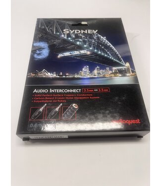 Audioquest Analoge Interlink Sydney 3,5-3,5 0.6 meter lichtbeschadigde verpakking