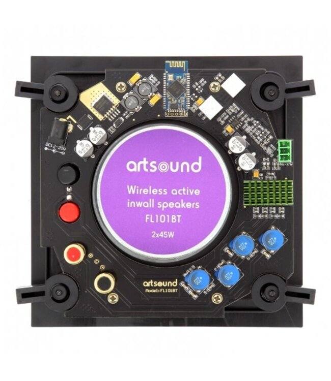 Artsound FL101BT (Set van 2) 5,25 inch (70mm) - Wand en Plafond Inbouw Bluetooth Luidsprekers