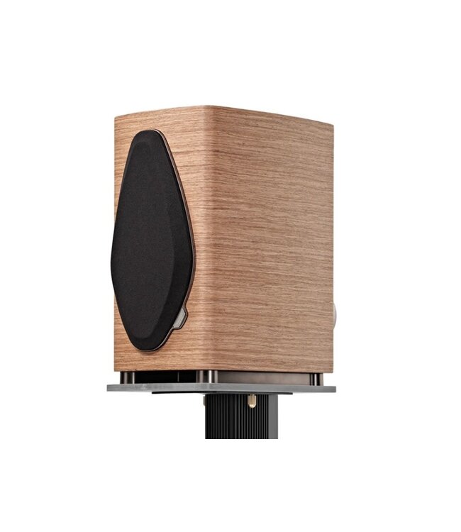 Sonus faber Sonetto II G2 (Set van 2) – 2-weg boekenplank luidspreker met DAD™ Pijlpunt tweeter, 6,5" midwoofer en betonnen basis in luitvormige houten kast