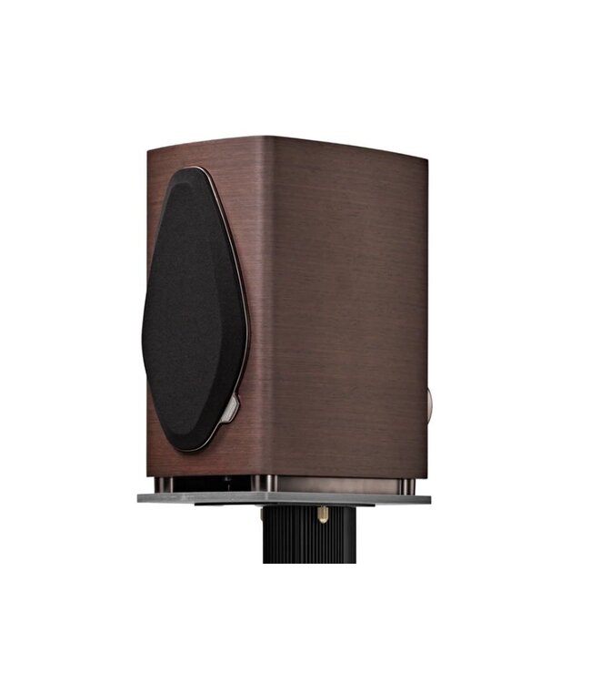 Sonus faber Sonetto II G2 (Set van 2) – 2-weg boekenplank luidspreker met DAD™ Pijlpunt tweeter, 6,5" midwoofer en betonnen basis in luitvormige houten kast