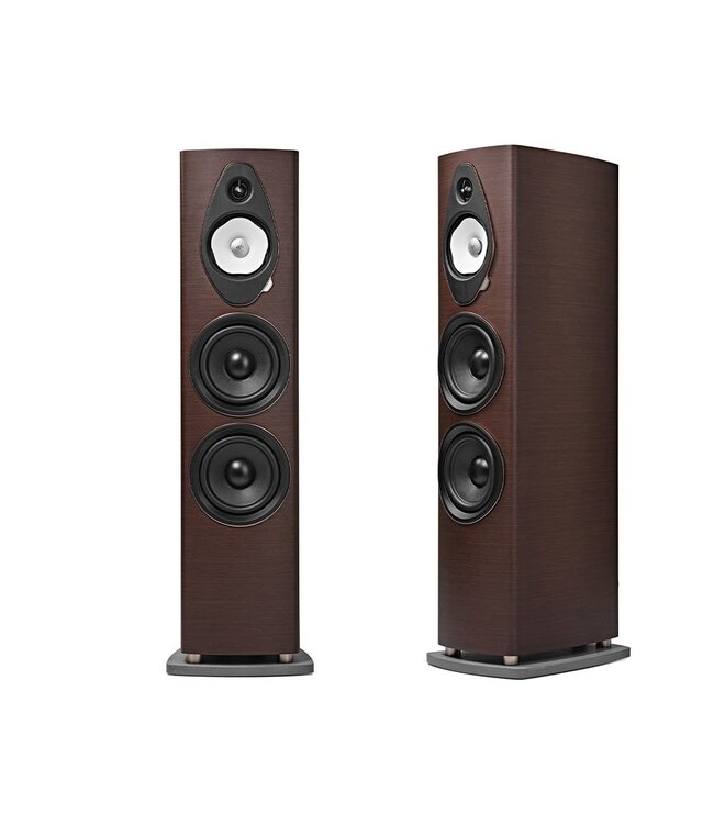 Sonus faber Sonetto VIII G2 (Set van 2) – vlaggenschip 3-weg vloerstaander met Camelia midrange, kurkkamer, DAD™ Pijlpunt tweeter en 2× 8" woofers