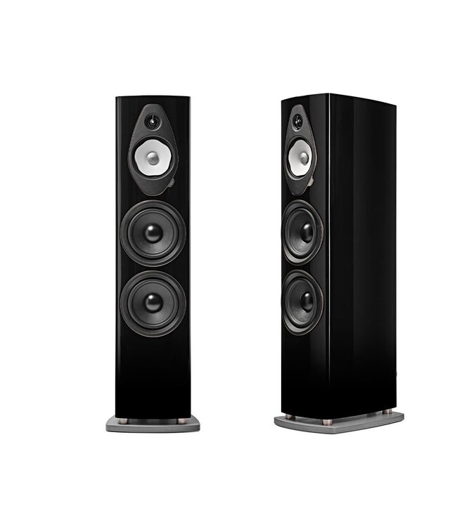 Sonus faber Sonetto VIII G2 (Set van 2) – vlaggenschip 3-weg vloerstaander met Camelia midrange, kurkkamer, DAD™ Pijlpunt tweeter en 2× 8" woofers