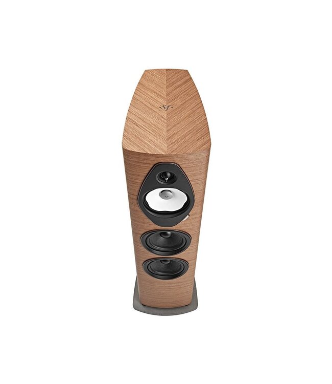 Sonus faber Sonetto V G2 (Set van 2) – 3-weg vloerstaande luidspreker met Camelia midrange, kurkkamer, DAD™ Pijlpunt tweeter en 2× 6,5" woofers