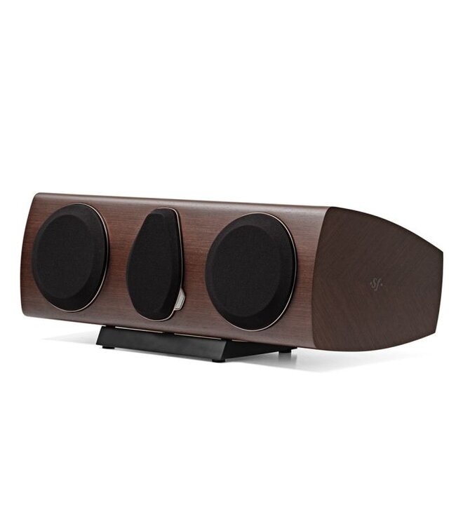 Sonus faber Sonetto Center G2 – 3-weg centerkanaal luidspreker met Camelia midrange, DAD™ Pijlpunt tweeter en 2× 6,5" woofers in luitvormige houten kast