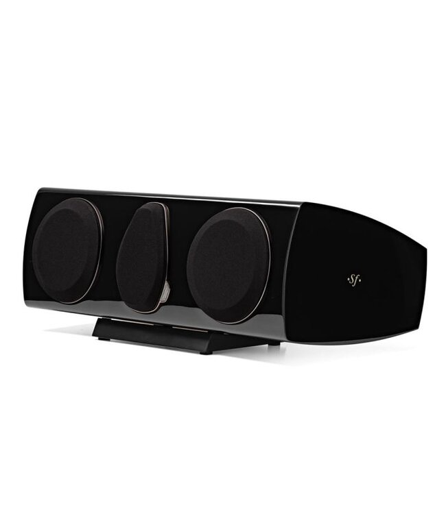 Sonus faber Sonetto Center G2 – 3-weg centerkanaal luidspreker met Camelia midrange, DAD™ Pijlpunt tweeter en 2× 6,5" woofers in luitvormige houten kast