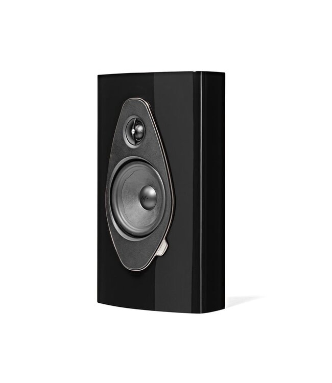 Sonus faber Sonetto Wall G2 – 2-weg on-wall luidspreker met DAD™ Pijlpunt tweeter, 6,5" midwoofer en gesloten kast in luitvormig design