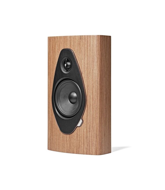 Sonus faber Sonetto Wall G2 – 2-weg on-wall luidspreker met DAD™ Pijlpunt tweeter, 6,5" midwoofer en gesloten kast in luitvormig design