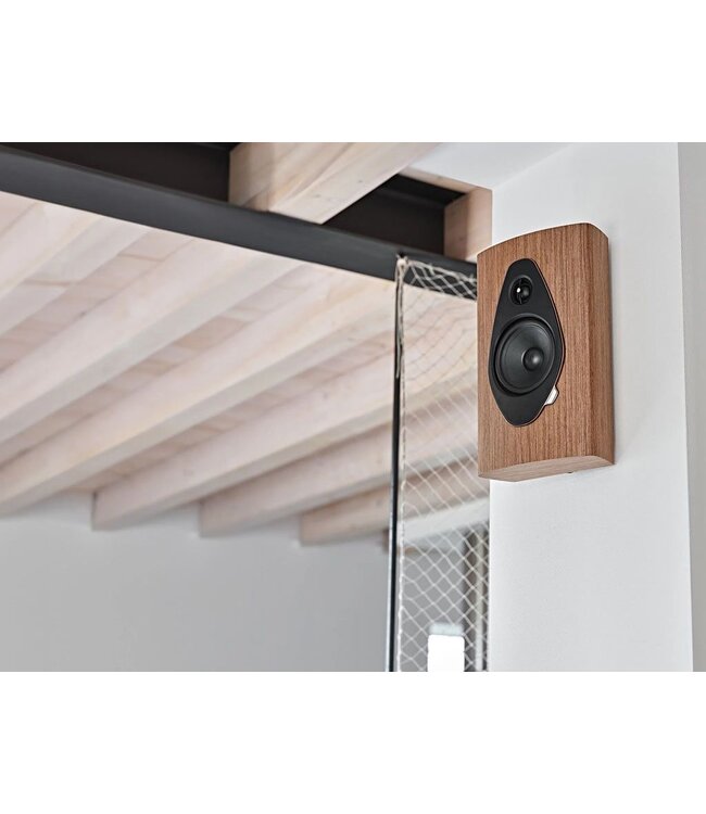 Sonus faber Sonetto Wall G2 – 2-weg on-wall luidspreker met DAD™ Pijlpunt tweeter, 6,5" midwoofer en gesloten kast in luitvormig design