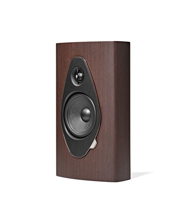 Sonus faber Sonetto Wall G2 – 2-weg on-wall luidspreker met DAD™ Pijlpunt tweeter, 6,5" midwoofer en gesloten kast in luitvormig design