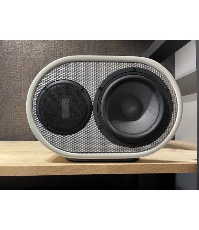 Vaessen ORB Ribbon Reference Monitor Wit (Set van 2) - Boekenplank Luidsprekers