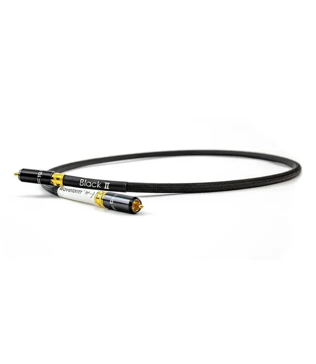 Tellurium Q Black Waveform hf Digital RCA - Digitale Coax Kabel